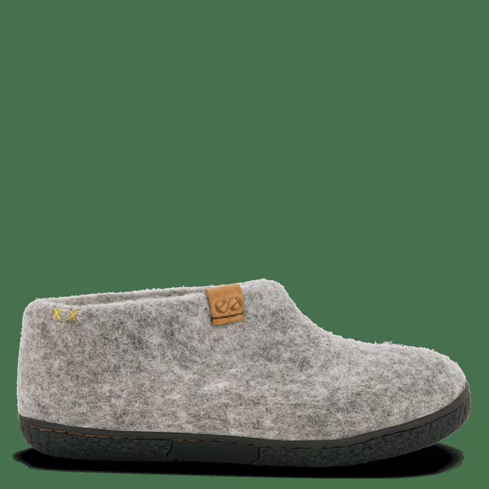 Hjemmesko Med Gummisål>Green Comfort Wool Pumori - Light Grey