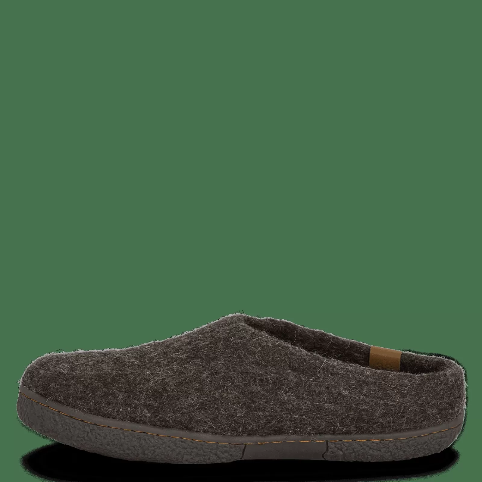 Hjemmesko Med Gummisål>Green Comfort Wool Tibet - Brown