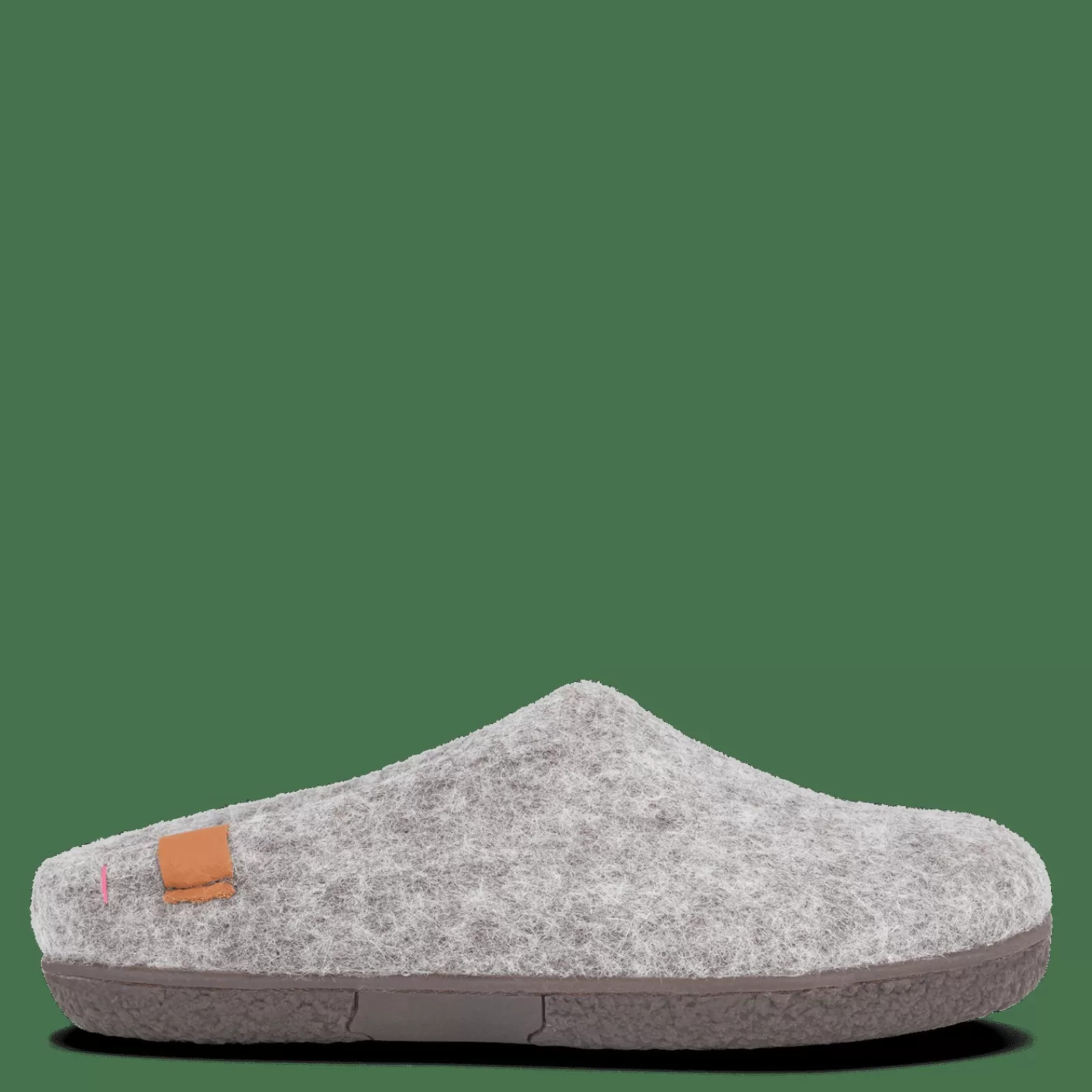 Hjemmesko Med Gummisål>Green Comfort Wool Tibet - Light Grey